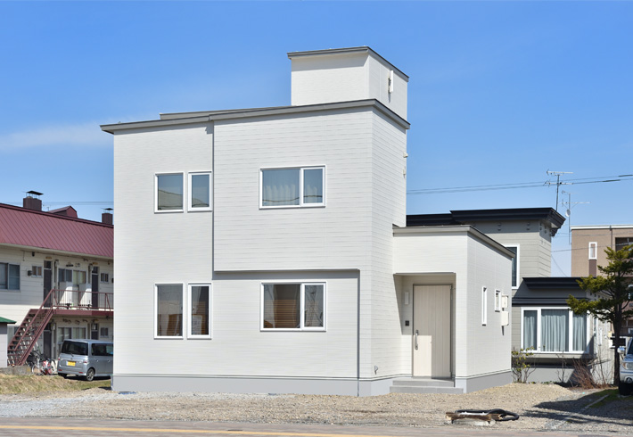 屋上付宿泊体験モデル