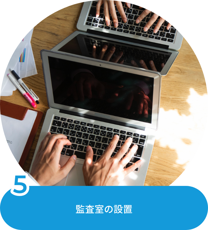 5.監査室の設置